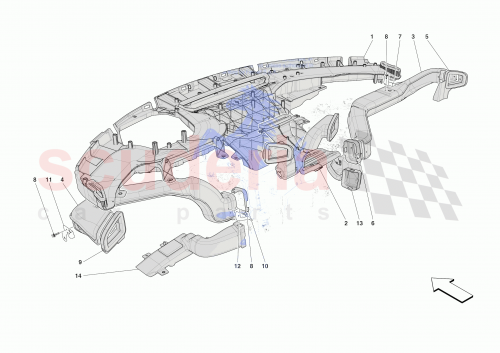 Part Diagram for Ferrari 845430