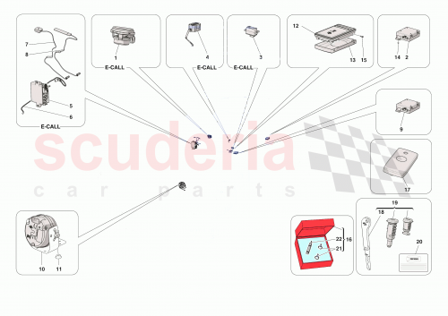 Part Diagram for Ferrari 886989