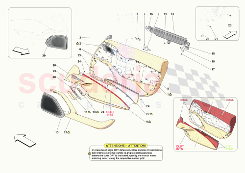 Part Diagram for Ferrari 984178
