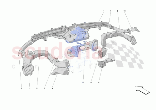 Part Diagram for Ferrari 914553