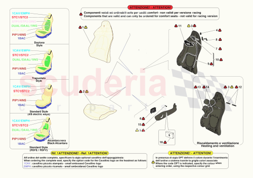 Part Diagram for Ferrari 893199