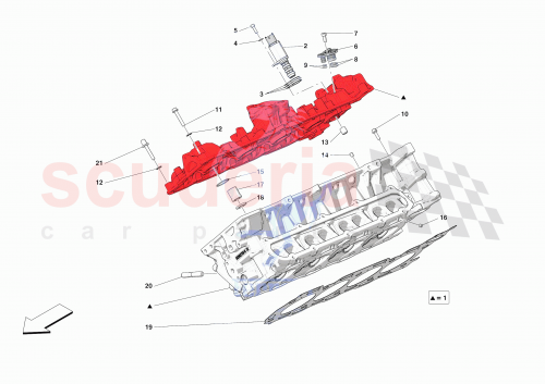 Part Diagram for Ferrari 858711