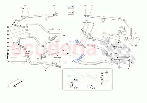 Part Diagram for Ferrari 968447