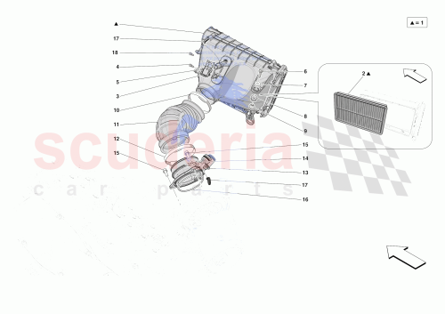 Part Diagram for Ferrari 815017