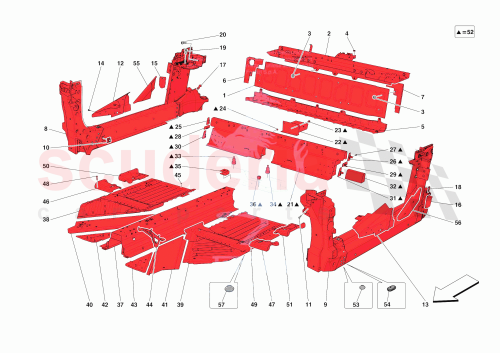 Part Diagram for Ferrari 783343
