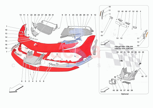 Part Diagram for Ferrari 867733