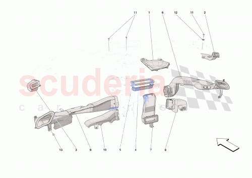 Part Diagram for Ferrari 808087