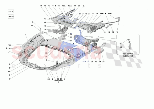 Part Diagram for Ferrari 884715