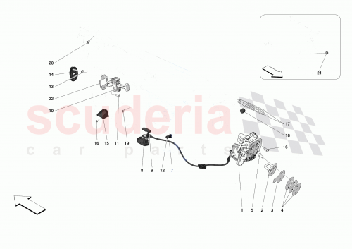 Part Diagram for Ferrari 954518