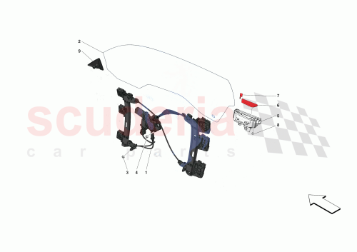 Part Diagram for Ferrari 798070
