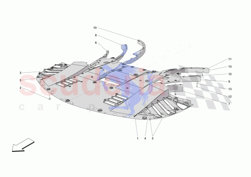 Part Diagram for Ferrari 843995