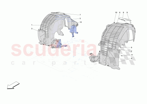 Part Diagram for Ferrari 905684