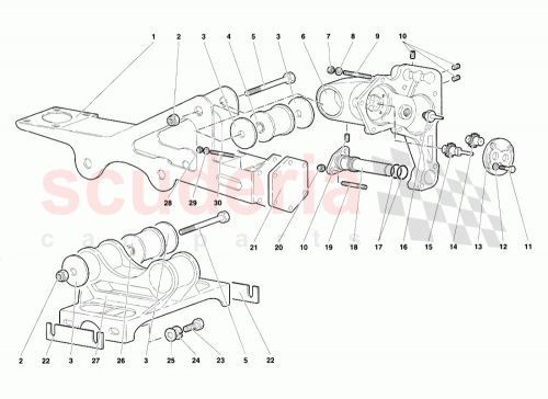 Part Diagram for Lamborghini 002431479