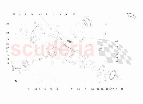 Part Diagram for Lamborghini N115581