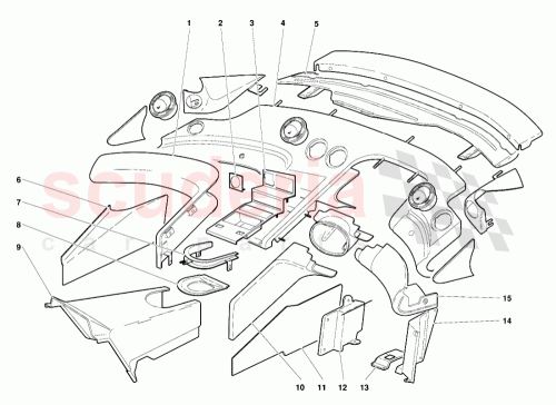Part Diagram for Lamborghini 009414104