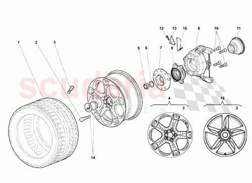 Part Diagram for Lamborghini 410407613