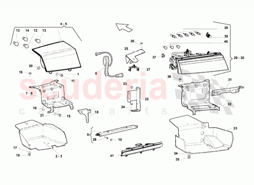 Part Diagram for Lamborghini 400813697A