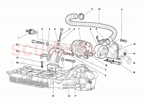 Part Diagram for Lamborghini 0016006519