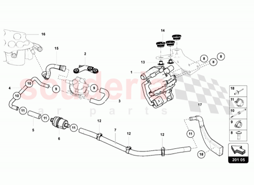 Part Diagram for Lamborghini 470201369