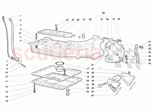 Part Diagram for Lamborghini 00840220