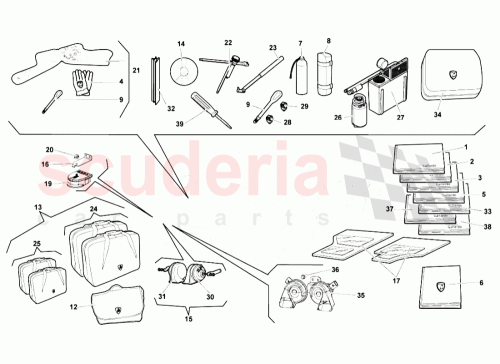 Part Diagram for Lamborghini 400012006T