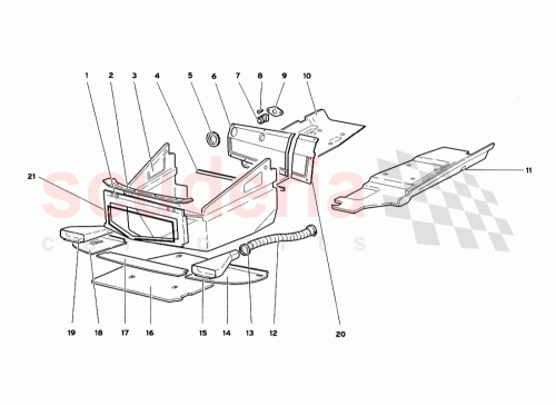 Part Diagram for Lamborghini 009404215