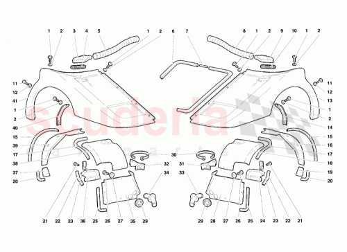 Part Diagram for Lamborghini 009411418