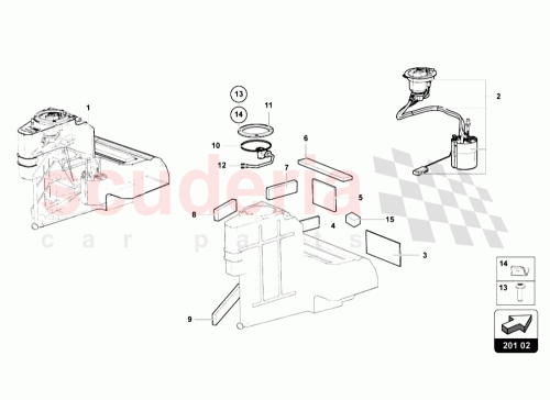 Part Diagram for Lamborghini 470201521C