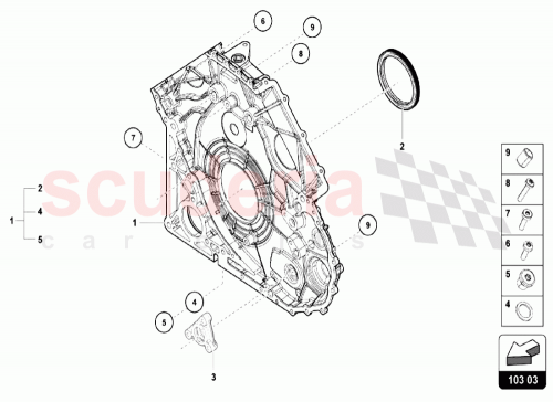 Part Diagram for Lamborghini N91068601