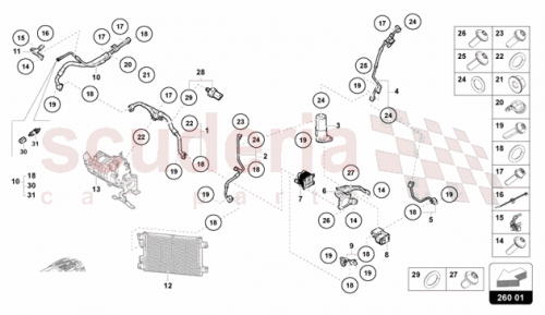 Part Diagram for Lamborghini 47B816709A