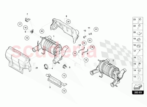 Part Diagram for Lamborghini 470825613E