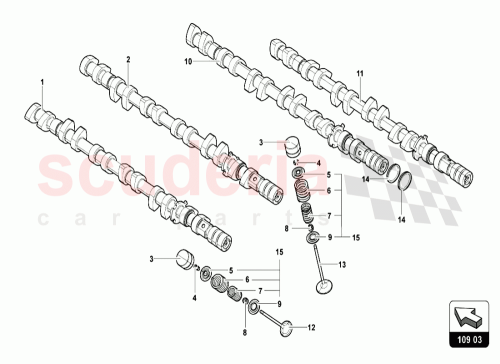 Part Diagram for Lamborghini 07M109309C