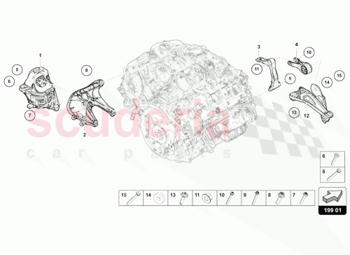 Part Diagram for Lamborghini 9Y0199373