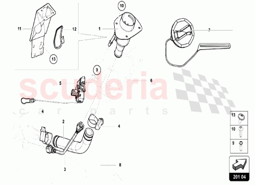 Part Diagram for Lamborghini N91188304