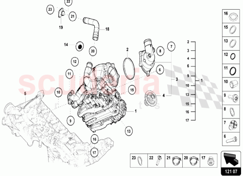 Part Diagram for Lamborghini WHT003868