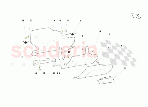 Part Diagram for Lamborghini 402857122