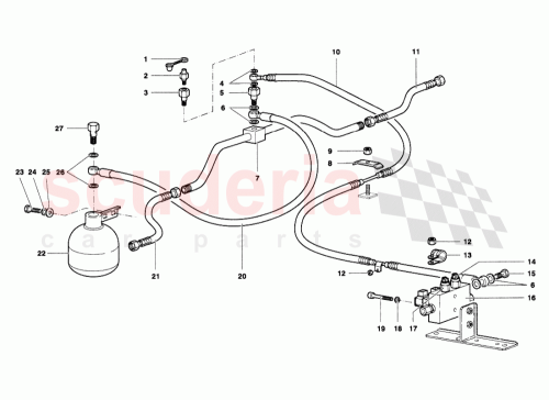 Part Diagram for Lamborghini 0051008087