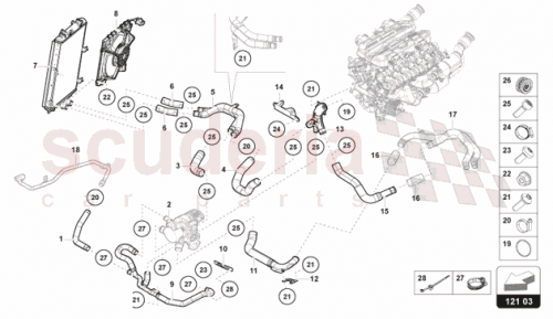 Part Diagram for Lamborghini 050129669C