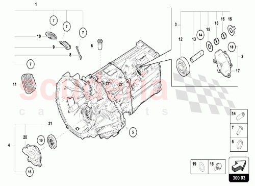 Part Diagram for Lamborghini 470398008M