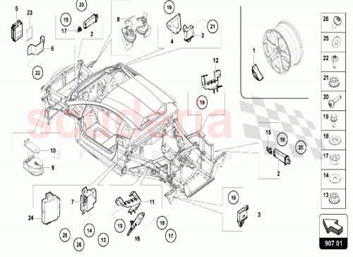 Part Diagram for Lamborghini 470919475A
