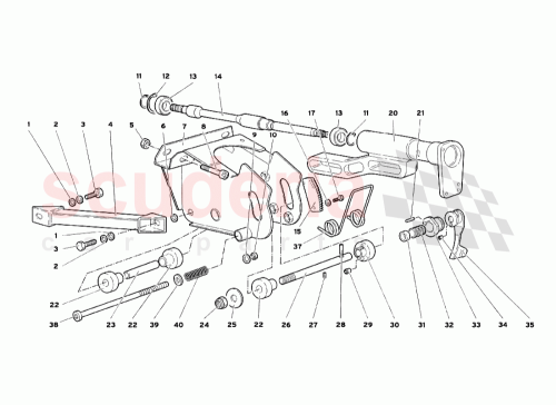 Part Diagram for Lamborghini 0043005340