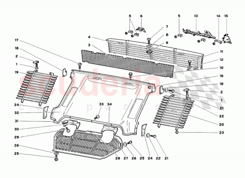 Part Diagram for Lamborghini 0094320146