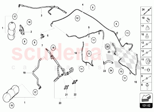 Part Diagram for Lamborghini 07L133847
