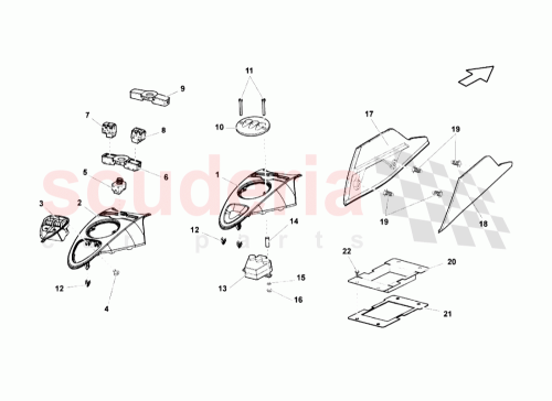 Part Diagram for Lamborghini 400962109
