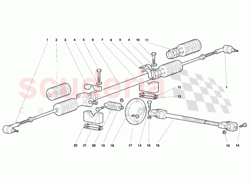 Part Diagram for Lamborghini 004329545