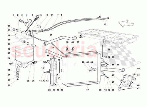 Part Diagram for Lamborghini N10510314
