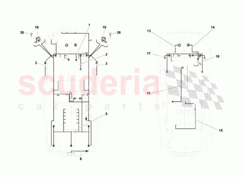 Part Diagram for Lamborghini 401971035D