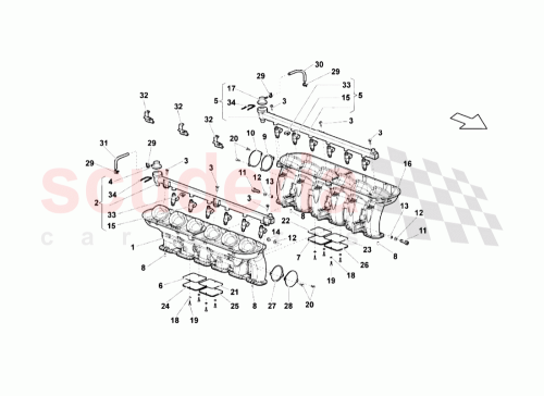 Part Diagram for Lamborghini N10518404
