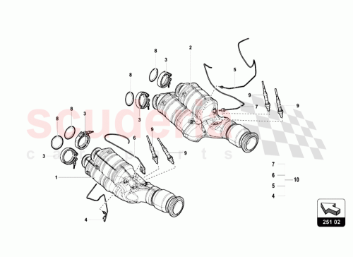 Part Diagram for Lamborghini 07M131777B
