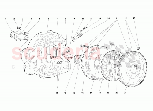 Part Diagram for Lamborghini 002135365
